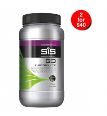 2 FOR $40 ON 500G TUBS  GET UP TO 31% off | GO Electrolyte Powder – 500g (Blackcurrant) AU$23.00