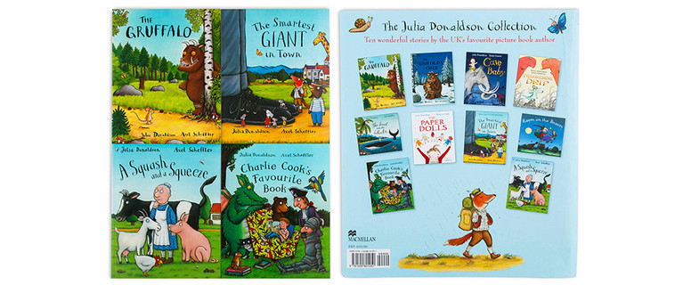 Storytime will Be a Lot More Special with The Wonderful Julia Donaldson Collection 10-Book Pack On Your Child’s Bookshelf! Only $29.99