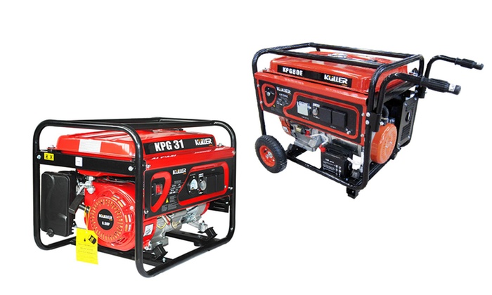 Four-Stroke Petrol Power Generator: 3.1kW ($349.95), 3.5kW ($399.95) or 8kW ($999.95)