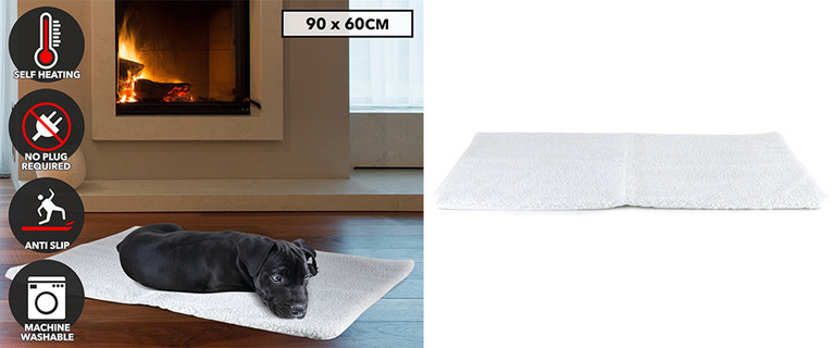 Keep Your Pet Warm This Winter with a Self-Heating Pet Mat – Just 16.99!