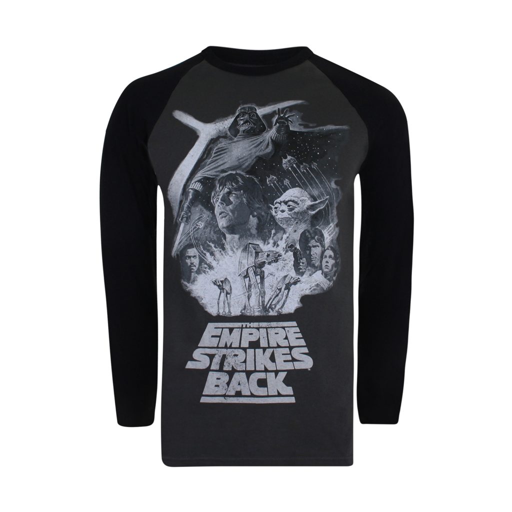 Star Wars Mens Empire Strikes Long Sleeve T-Shirt $25.00