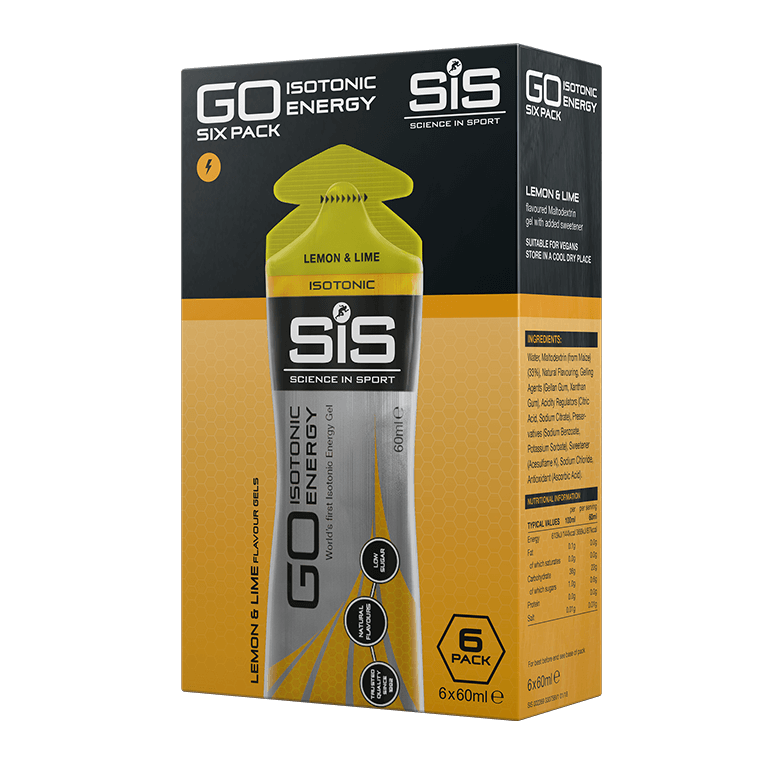 GO Isotonic Energy Gel – 6 Pack (Lemon & Lime) AU$21.00