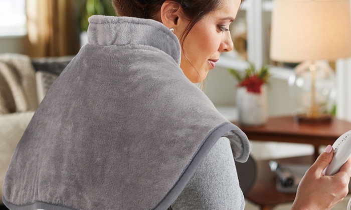 $29.95 for an Electric Neck & Shoulder Heating Wrap