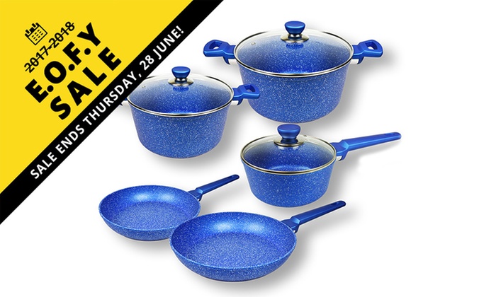 EOFYS: From $19.95 for a Marble Stone Non-Stick Frying Pan or from $59 for a Cookware Set