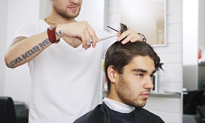 $49 Men’s Hair Cut, Shave, and Facial or $79 with Take-Home men-ü Product Pack at Davilia – Ardross (Up to $139 Value)