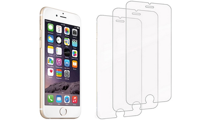 $9.95 for a Three-Pack of Tempered Glass Screen Protectors for iPhone