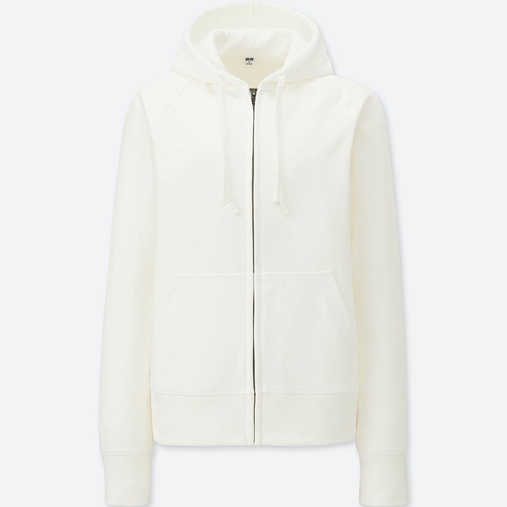 WOMEN Sweat Long Sleeve Full-Zip Hoodie  AU$29.90