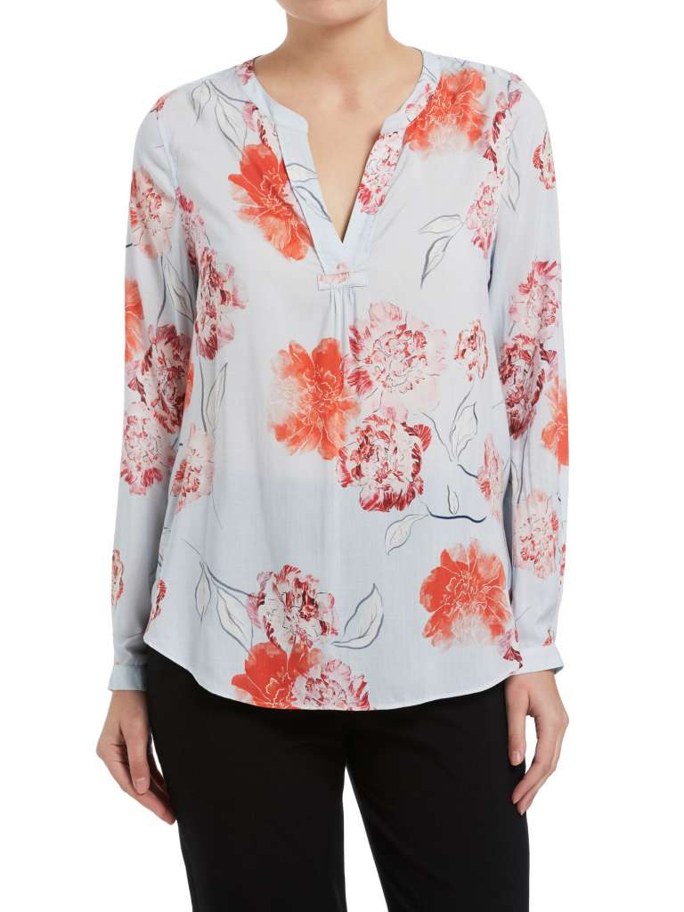 Watercolour Floral Blouse $99.95