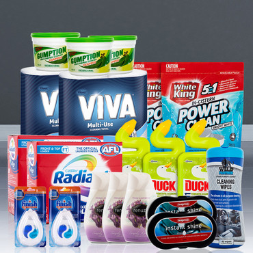 Stock Up for All Your Spring-Cleaning Needs with This Mega Cleaning and Laundry Sale! From $3.94