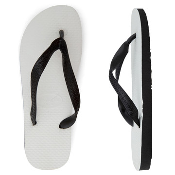 Havaianas Tradicional Thongs | Black/White $9