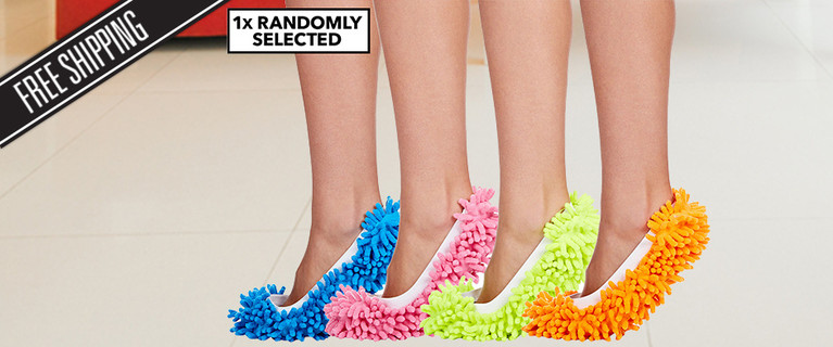 Clean Your Floors Without Lifting a Finger with These Awesome Lazy Housekeeper Mop Slippers! Only $13 with Free Shipping