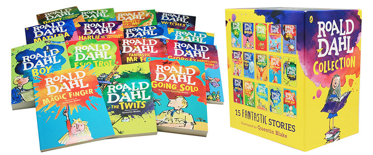 Roald Dahl Collection 15-Book Box Set. Only $59.99