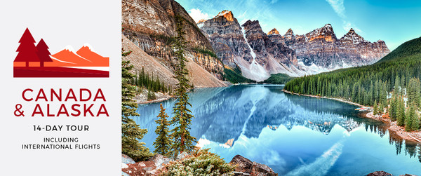 Canada and Alaska Tour Including Return International Flights 14 Days from AUD$4,999/person