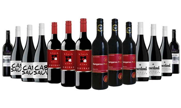 $89.95 for Australian Shiraz and Cab Sauv Mixed 14-Bottle Case (Don’t Pay $269)