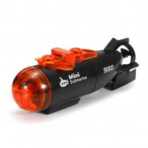 3CH Infrared Mini RC Submarine Remote Control Toy with LED Light $9.99 + Free Shipping (rrp $20.99)