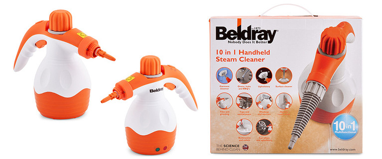 Beldray 10-In-1 Handheld Steam Cleaner! Only $29.99