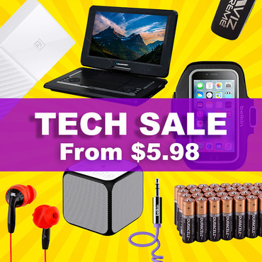 Massive Tech Sale! From $5.98