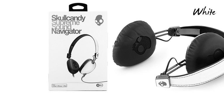 Supreme Style with Skullcandy Navigator Headphones. Only $29.99