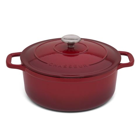 Chasseur Bordeaux Round French Oven 24cm/4L $216.00