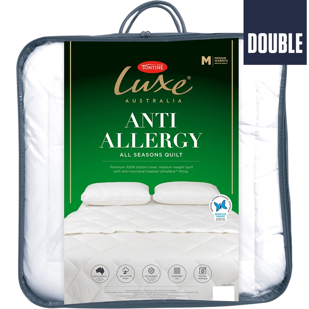 Tontine Anti-Allergy Quilt – Double $69.00