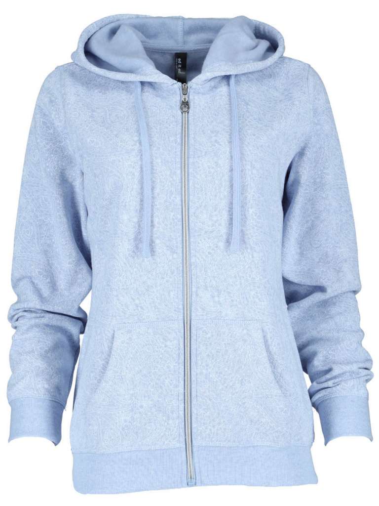 Zip-Though Fleece Hoodie Womens $20.00