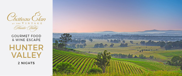 Chateau Elan at The Vintage Five-Star Gourmet Hunter Valley Escape 2 Nights from AUD$379/room