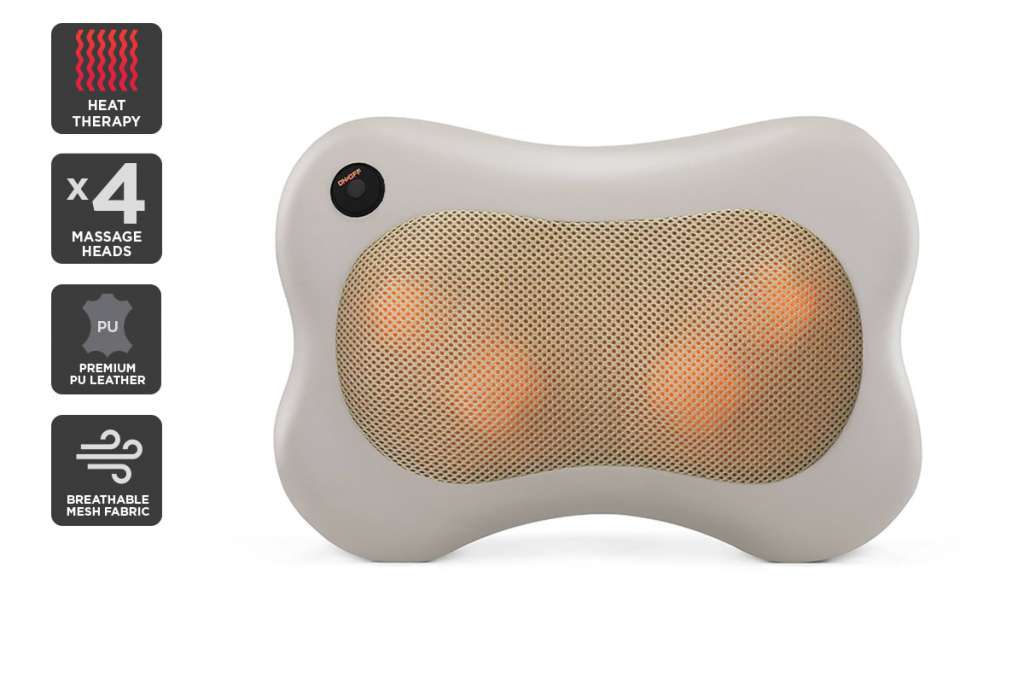 Kogan Heated Shiatsu Massage Pillow $45