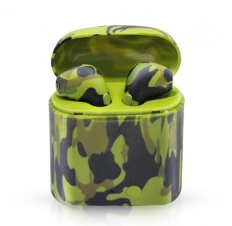 i7s TWS Bluetooth 4.2 Stereo Earphones with Charging Case – Camouflage $6.99 +  Free Shipping (RRP $14.99)