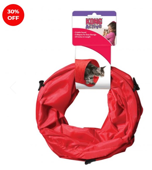 KONG Cat Tunnel $21.69 (rrp $30.99)