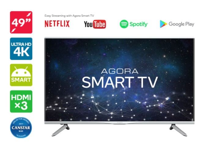 Hurry, This Epic Price is for a Limited Time Only! Kogan 49″ Agora Smart 4K LED TV (Series 9 MU9000) $459 + Delivery (Was $549)