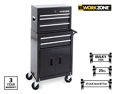 Tool Chest and Rolling Tool Cabinet $149