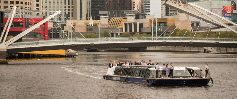 See the Sights of Melbourne with a One-Hour River Cruise Including Tea & Coffee – $7 for One Child Ticket, $15 for One Adult, or $39 for a Family of Four (Valued Up To $65)