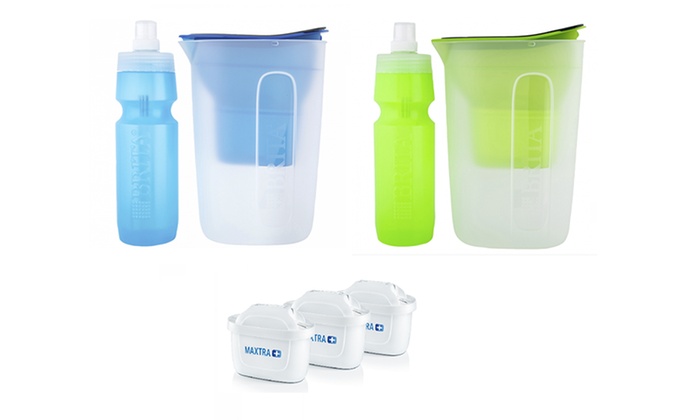 $25 for a Brita Fill & Enjoy 1.5l Water Filter Jug and Sports Bottle with Three Filters