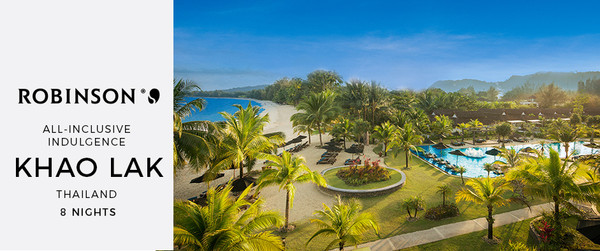 Robinson Club Khao Lak All-Inclusive Beachfront Luxury in Khao Lak 8 Nights from AUD$1,799/room