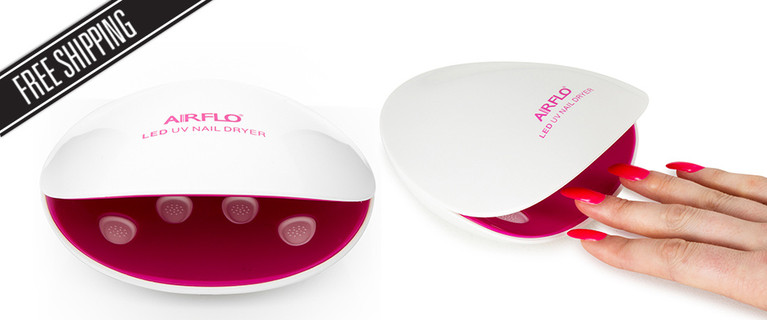 Airflo Deluxe LED UV Nail Dryer! Only $19.99 with Free Shipping!