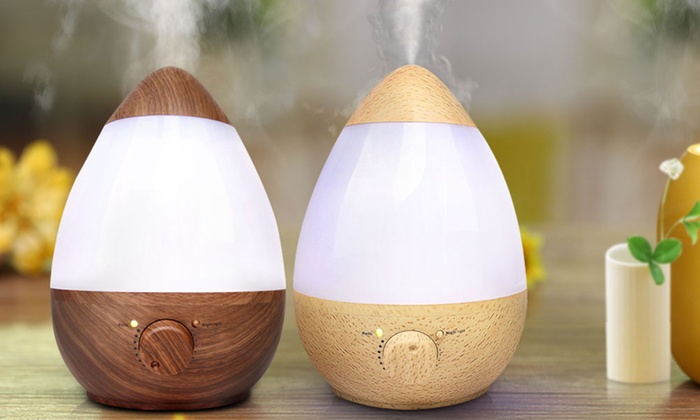 $39 for a 2.3L Ultrasonic Cool Mist Air Humidifier in Dark or Natural Wood