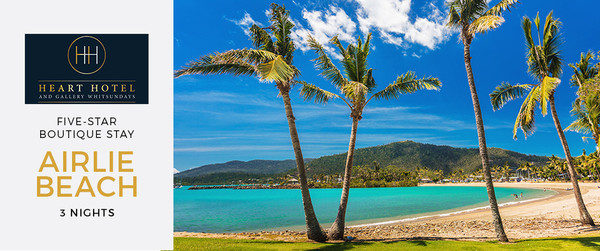 Boutique Luxury in the Heart of the Whitsundays 3 Nights from AUD$549/room