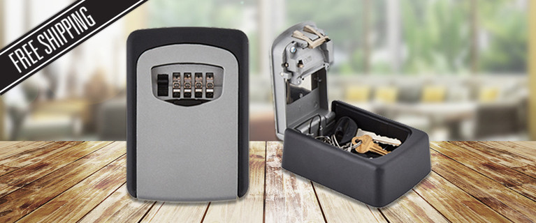 Keep Small Objects and Keys Stored Safely and Securely with This Spare Key Safe Lock Box! Only $29.98 with Free Shipping