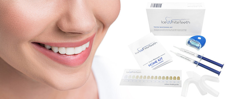 For a Dazzling Ice-White Smile, Look No Further Than This Easy-to-Use IceWhite Teeth Whitening Kit! Only $24.99