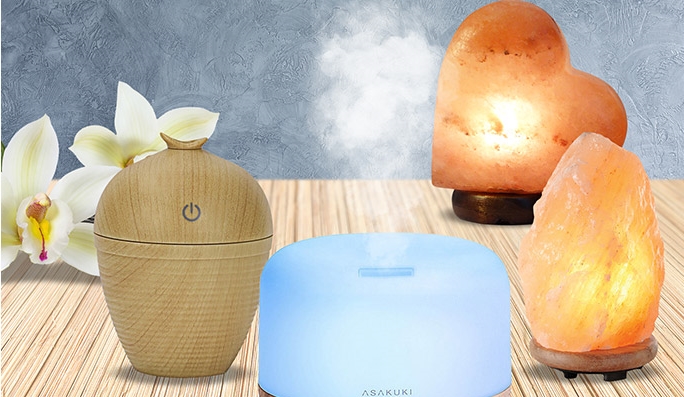 Aroma Diffusers, Salt Lamps & More FROM $16.99