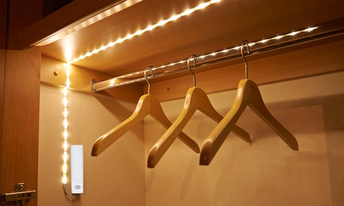 EOFYS: AG368 1m Motion Sensor Strip Light: One ($12), Two ($19.95) or Four ($39.95)