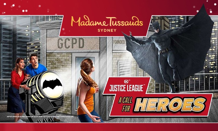 Madame Tussauds – Justice League: Entry for One Child ($27.90) or One Adult ($40) (Up to $44 Value*)