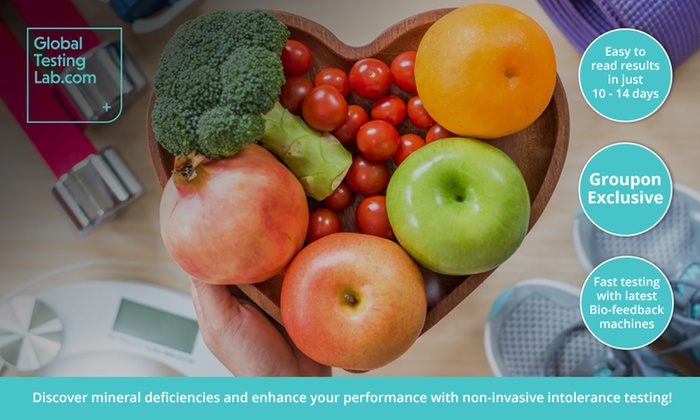 Vitamin & Mineral Deficiency Test: From $19 for One Person or $29 with Food Intolerance Test (Up to $86 Value)