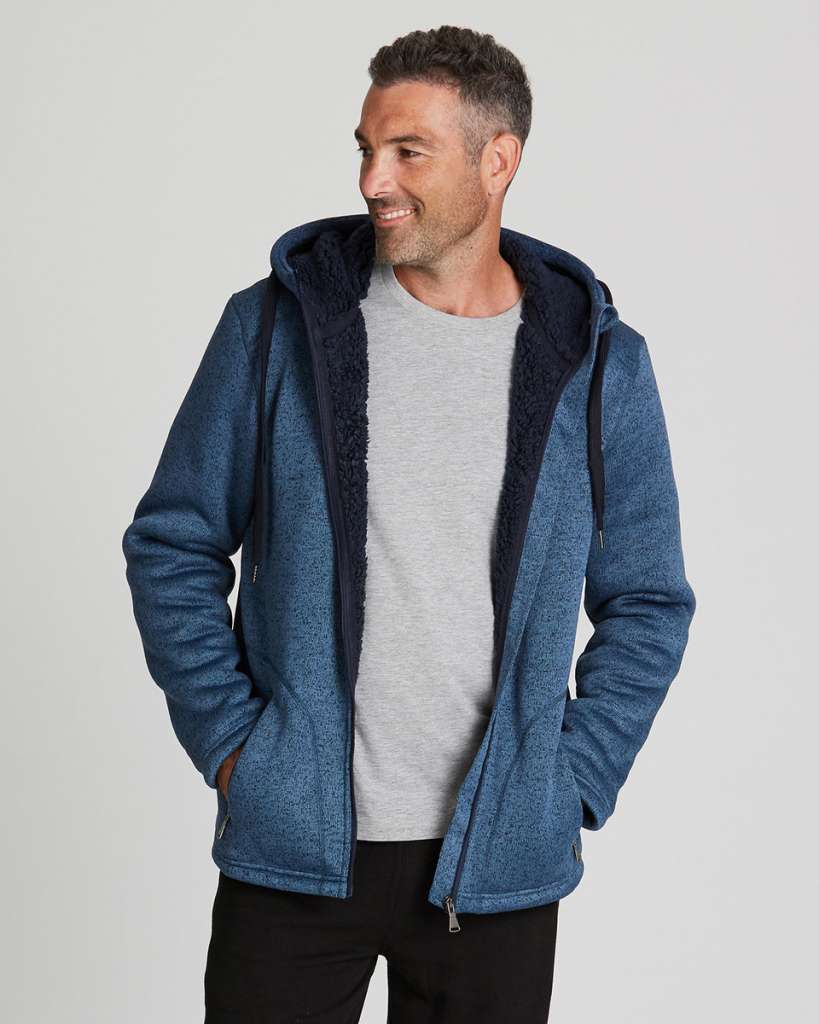 50% OFF | Sherpa Lined Hoodie $30.00 (Was $60.00)