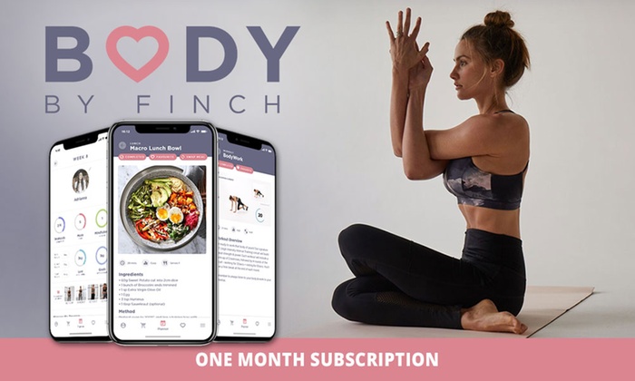 $11.99 for One Month Subscription to Body By Finch (Up to $24.95 Value)