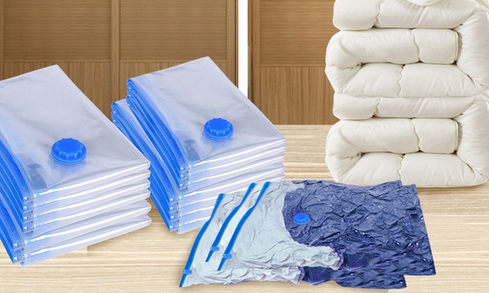 Extra-Large Vacuum Storage Bags: 12-Pack ($19) or 24-Pack ($29)