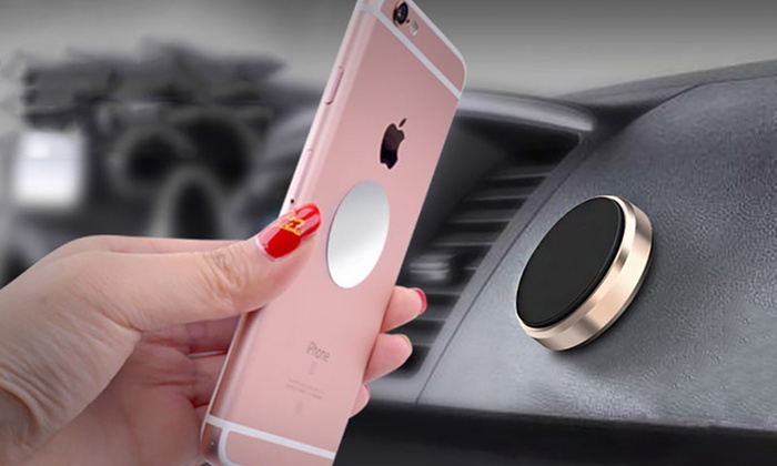 One or Two Magnetic Smartphone Car Mount Holders $9.95