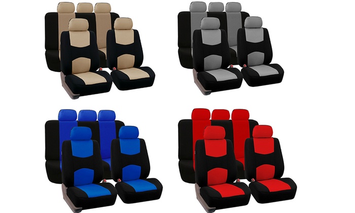 $25 for a Nine-Piece Universal Car Seat Cover Set