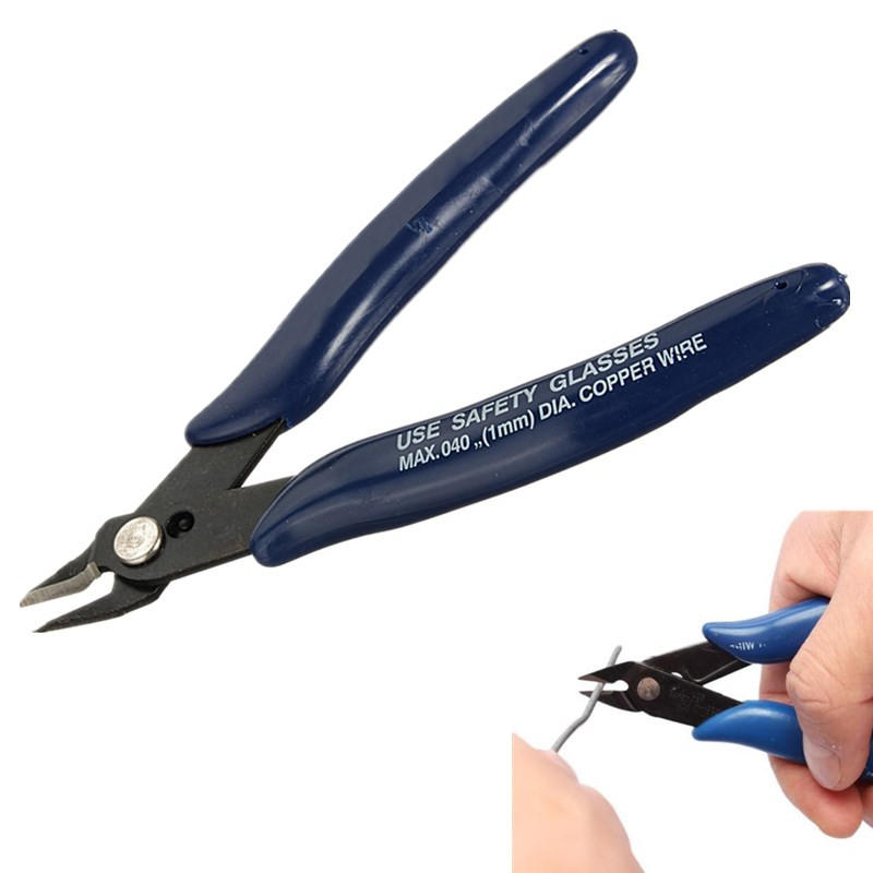 DANIU Electrical Cutting Plier Wire Cable Cutter Side Snips Flush Pliers Tool $2.55