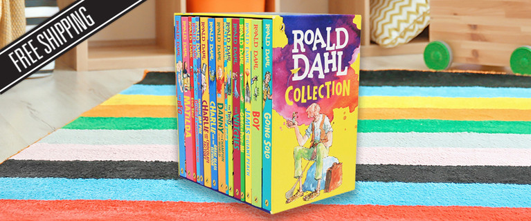 Share Your Favourite Childhood Stories with Your Little One with This Roald Dahl Collection 15-Book Box Set. Only $69